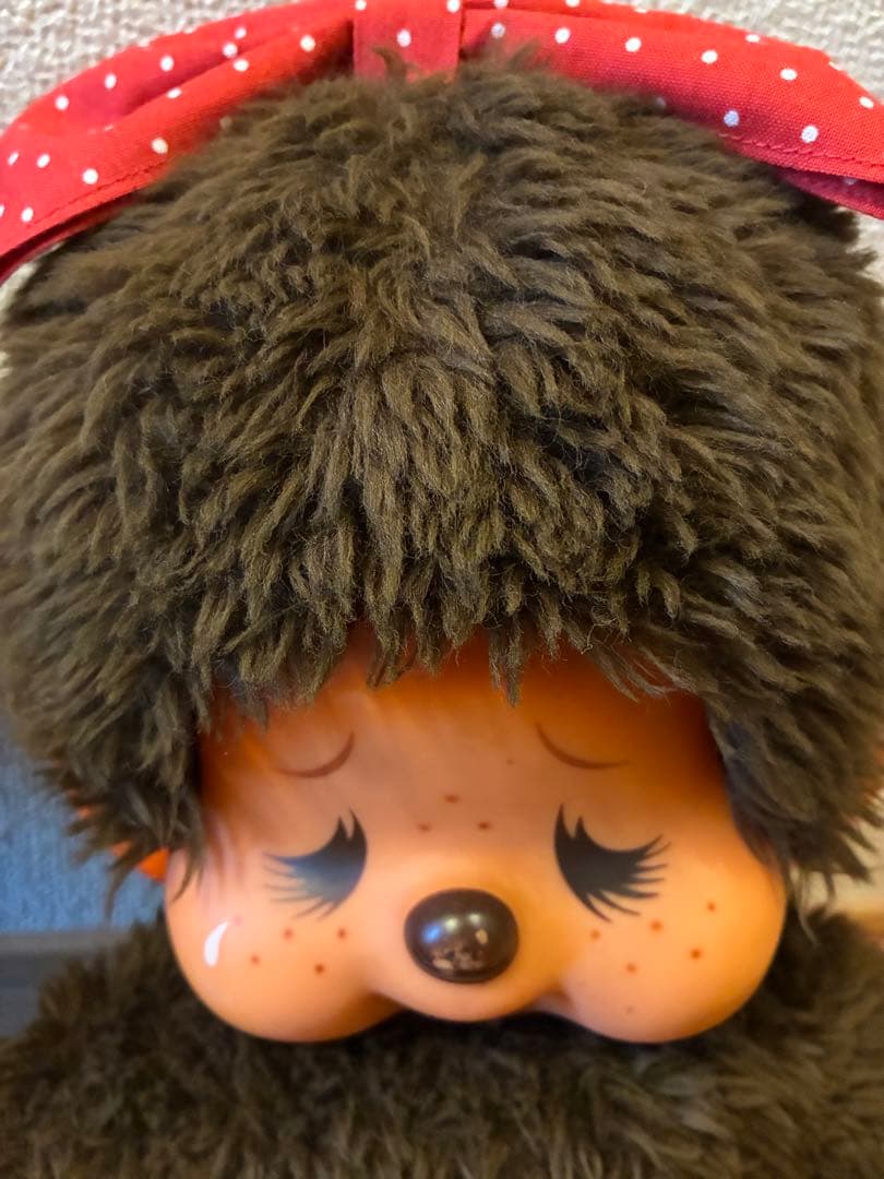 【最終】モンチッチ　大きいサイズ　青い目 昭和レトロ　1974 セキグチ　希少品