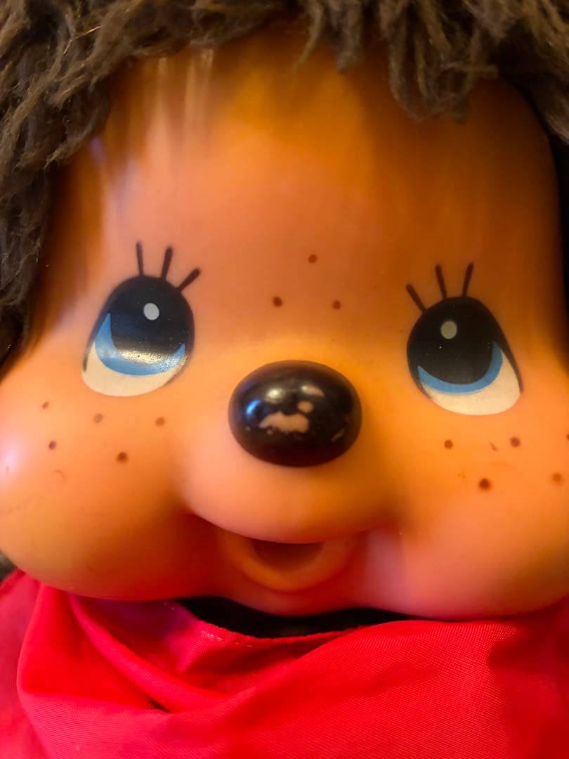 【最終】モンチッチ　大きいサイズ　青い目 昭和レトロ　1974 セキグチ　希少品