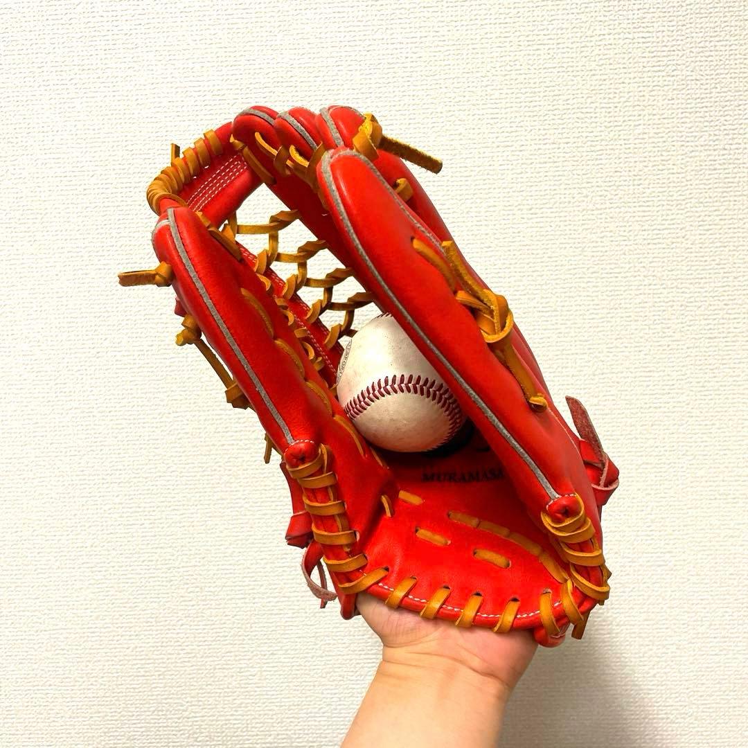 269 村正 ムラマサ 未使用 型抜群 硬式 外野手 グローブ