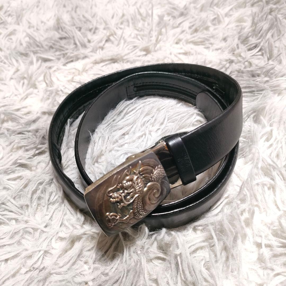 SILVER 925 龍 ドラゴン ベルト バックル 彫刻 シルバー 925　銀