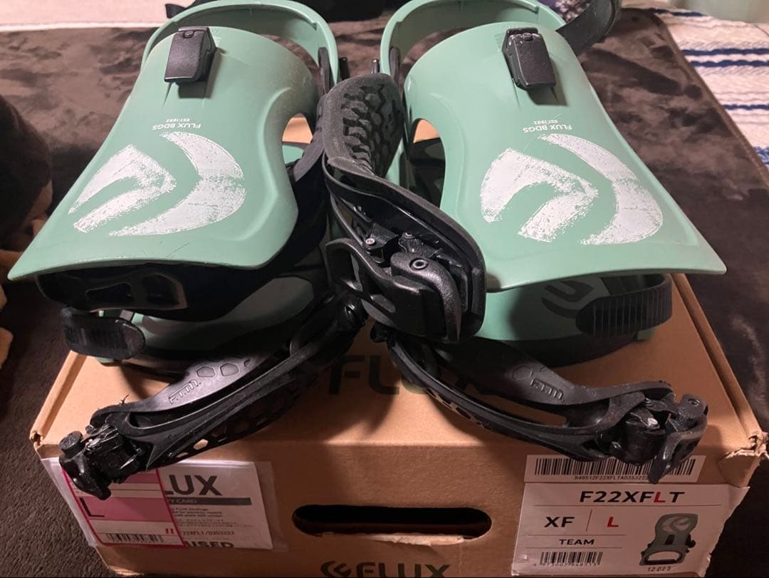 FLUX F22XFLT ビンディング Lサイズ グリーン