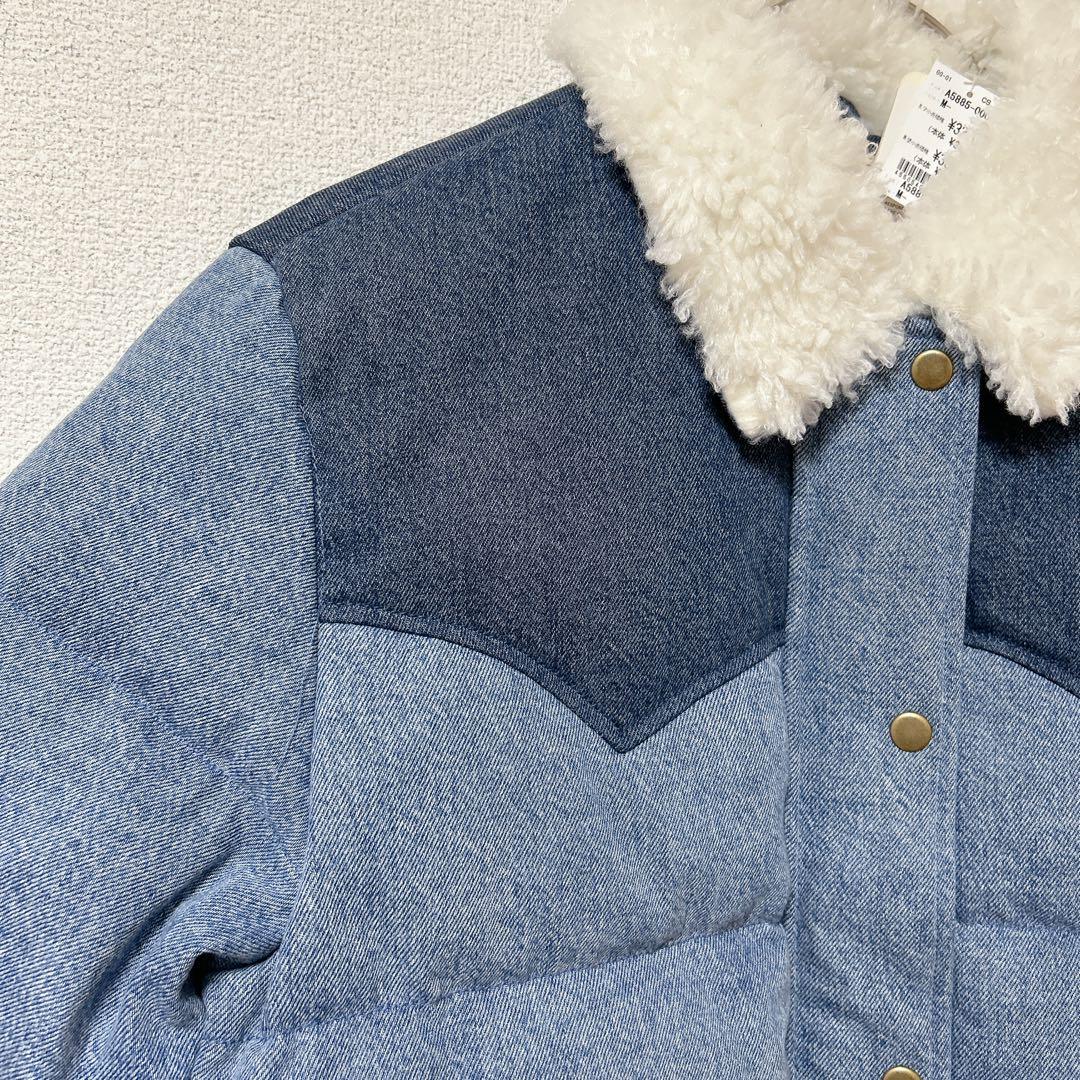 新品Levi’s/リーバイス ウエスタンダウンジャケット ブルーM レディース