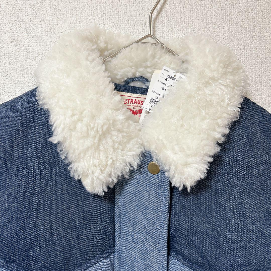 新品Levi’s/リーバイス ウエスタンダウンジャケット ブルーM レディース