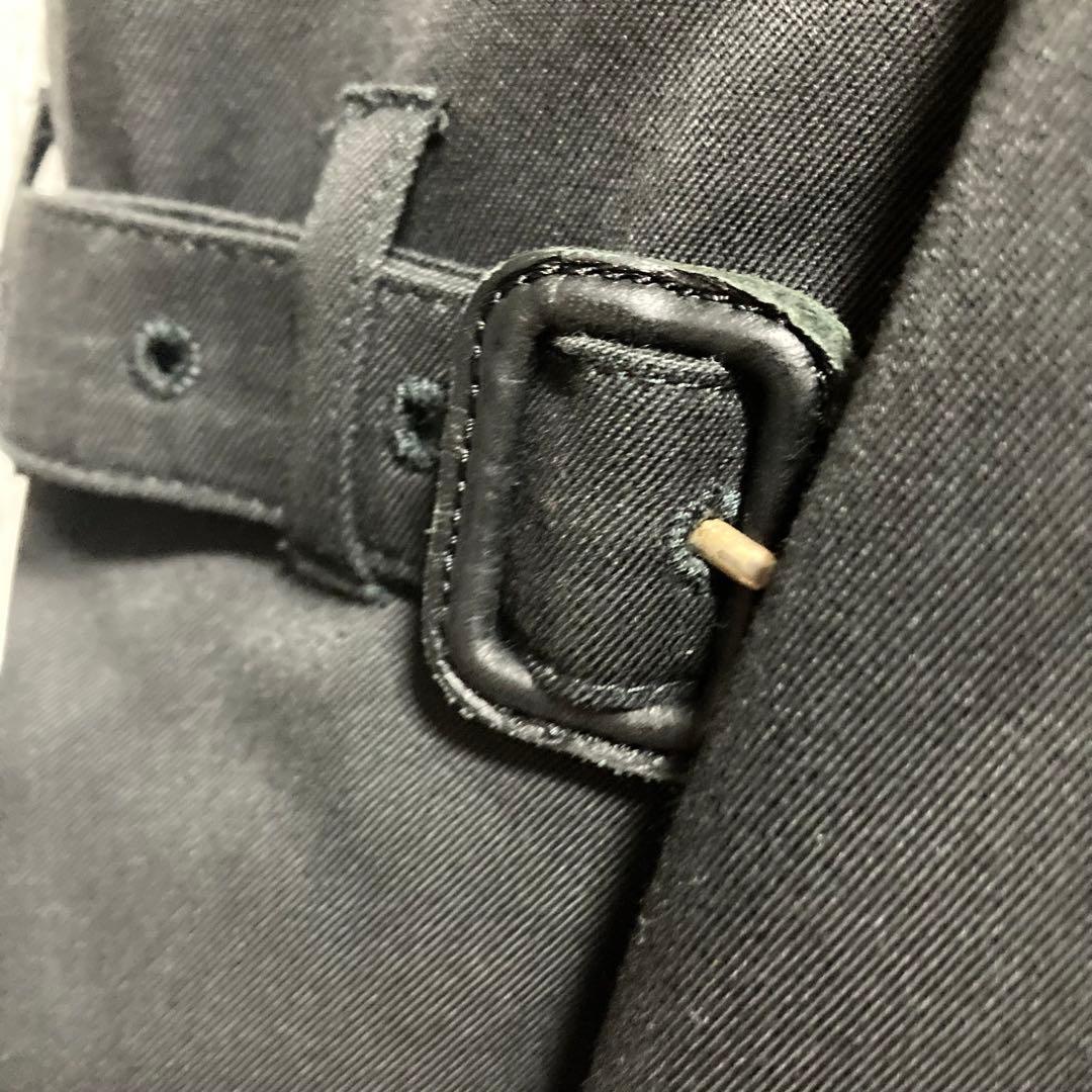 Aquascutum アクアスキュータム ダブル　トレンチコート 42 ブラック