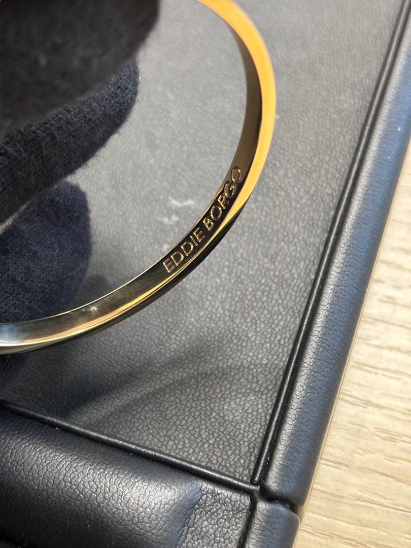 ドゥーズィエムクラス エディーボルゴ バングル ブレスレット ゴールドカラー