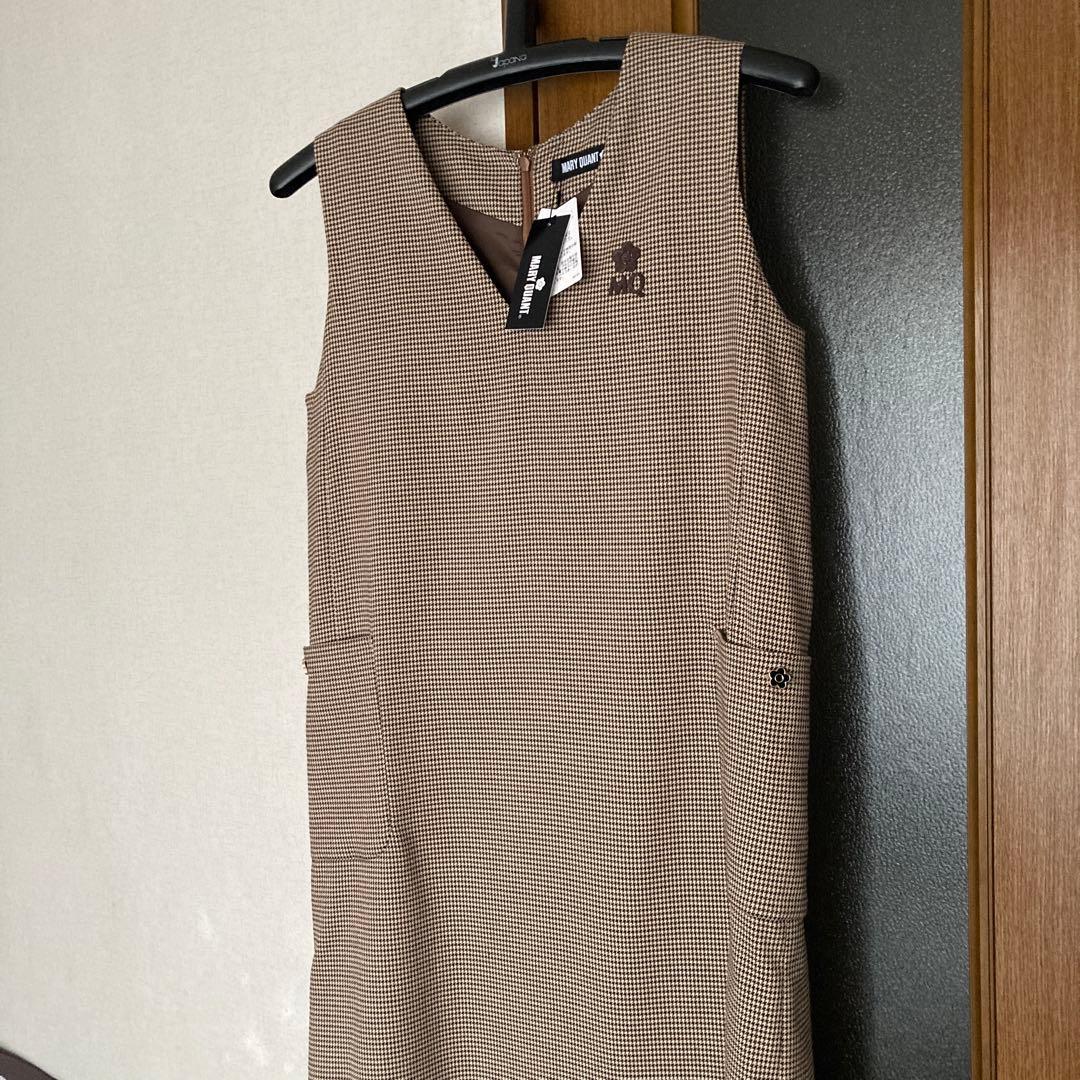 お値下げ！新品マリークワントジャンパースカート➕バックチャーム