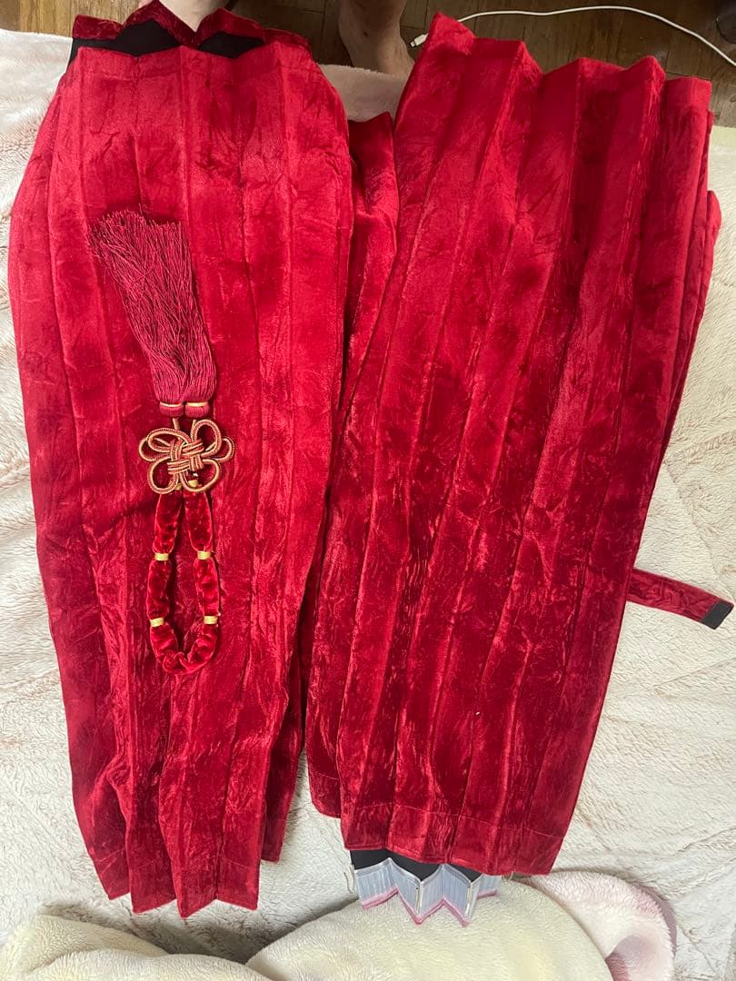 トラックカーテンチンチラゼロ仮眠カーテン大型用 タッセル付き