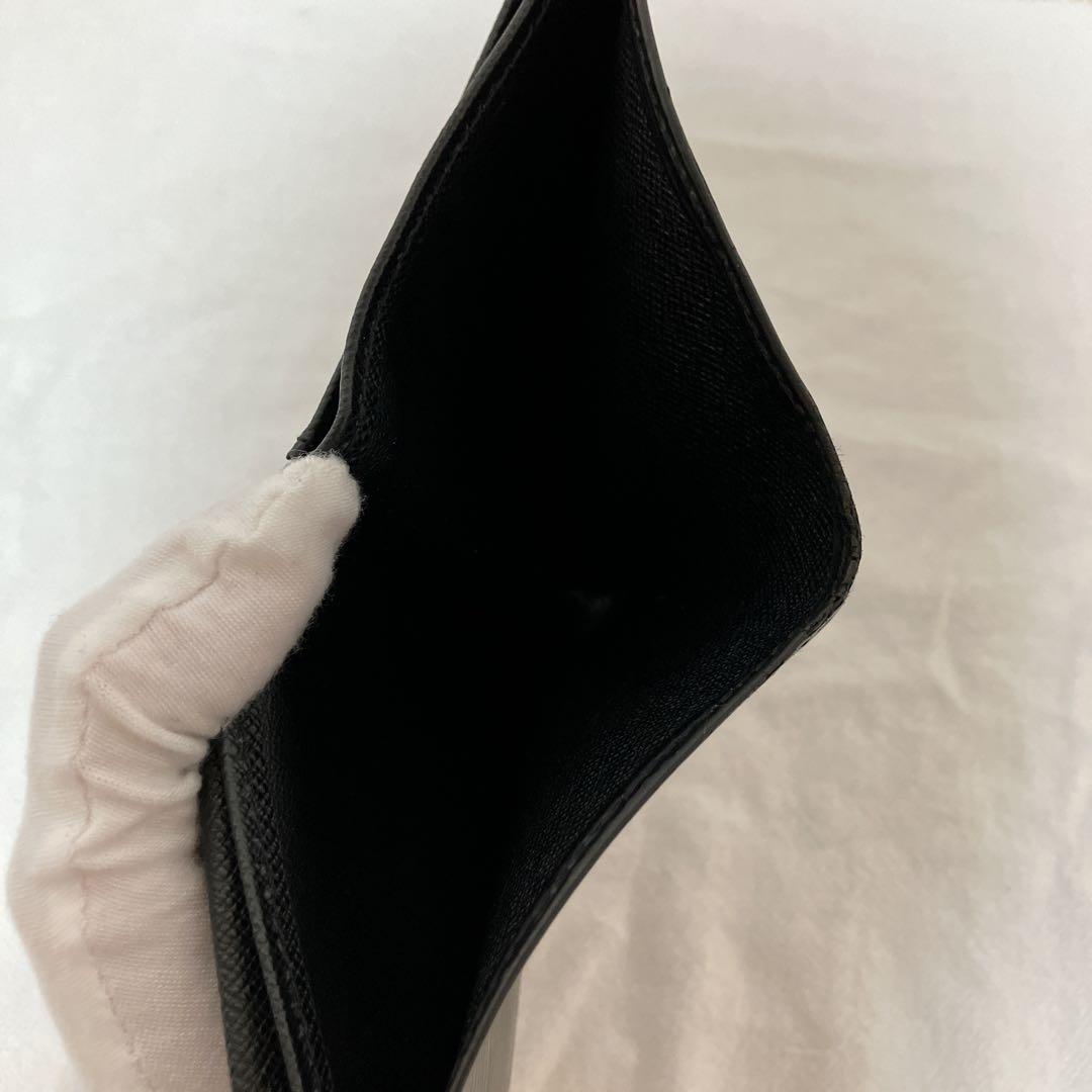 ✨鑑定済✨ルイヴィトン エピ ポルトフォイユ マルコ 二つ折り財布 黒