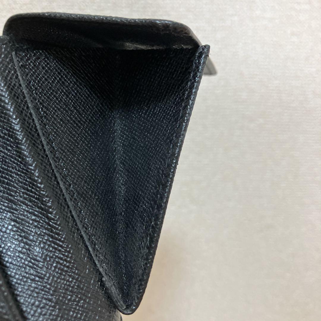 ✨鑑定済✨ルイヴィトン エピ ポルトフォイユ マルコ 二つ折り財布 黒