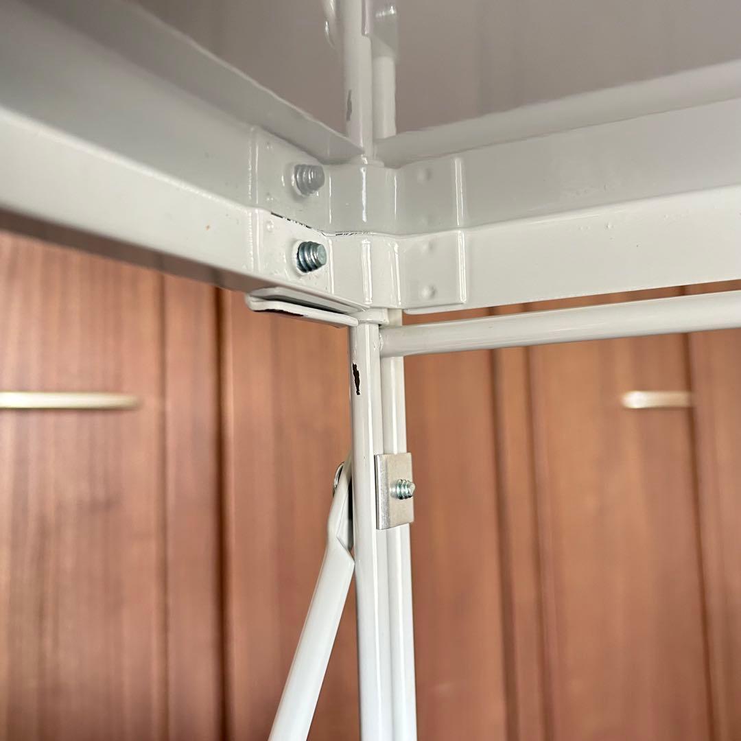 ま*ー様 無印良品　スチールユニット（帆布）バスケットセット シェルフ　グレー