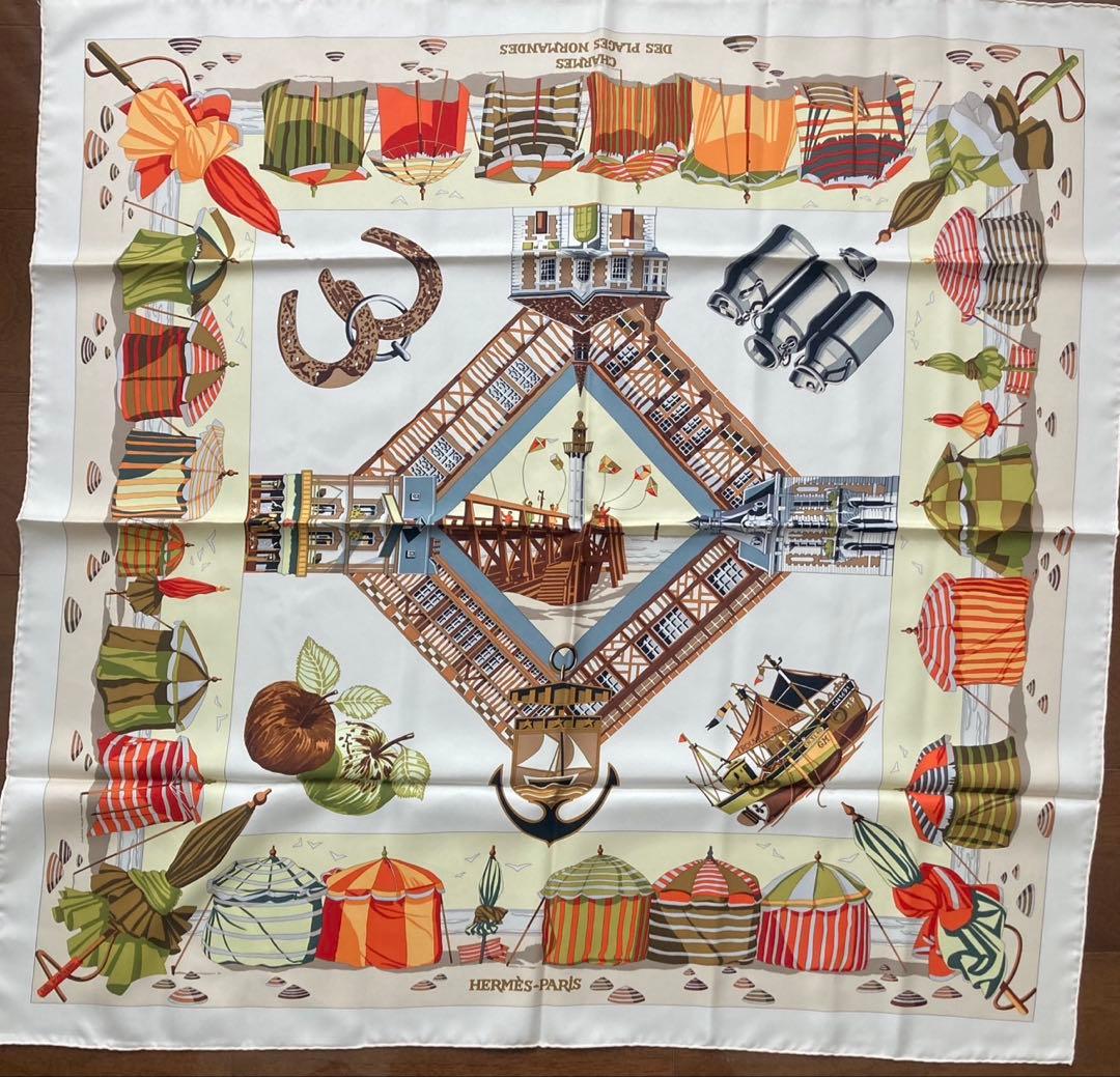 ⭐︎★⭐︎最終価格【訳あり】 エルメス　スカーフ　カレ90