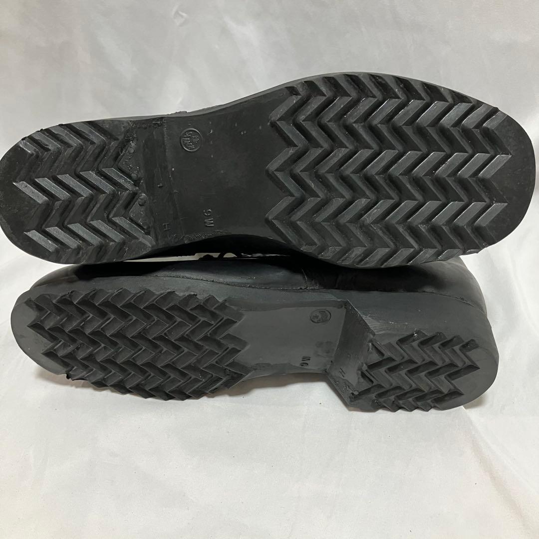 米軍　80's レースアップ コンバットブーツ　dead stock 実物　9W