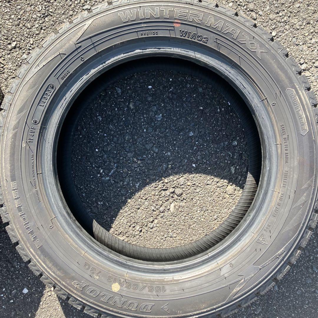 DUNLOP WINTER MAXX 155/65R13 スタッドレス