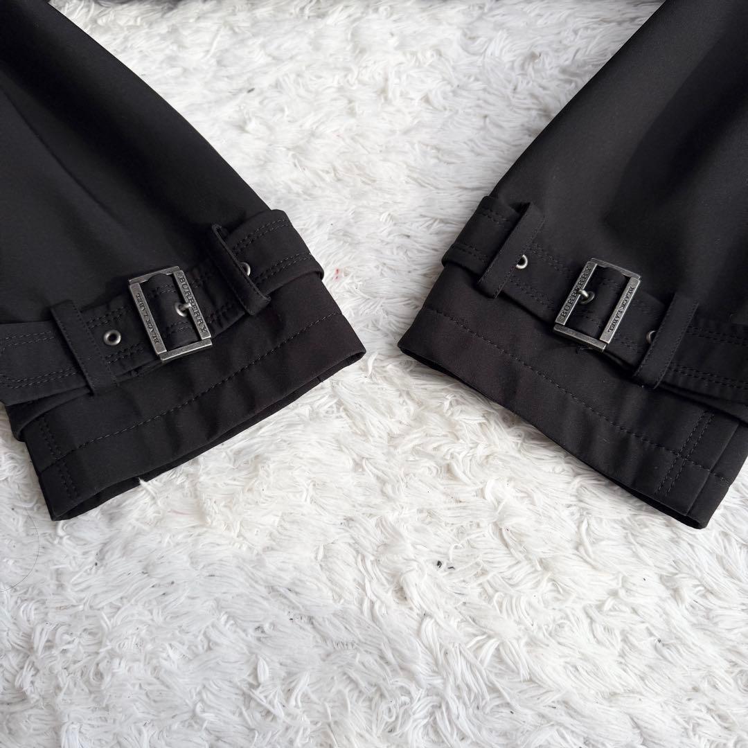 【極美品】希少 バーバリーブラックレーベル トレンチコート ノバチェック 黒 M
