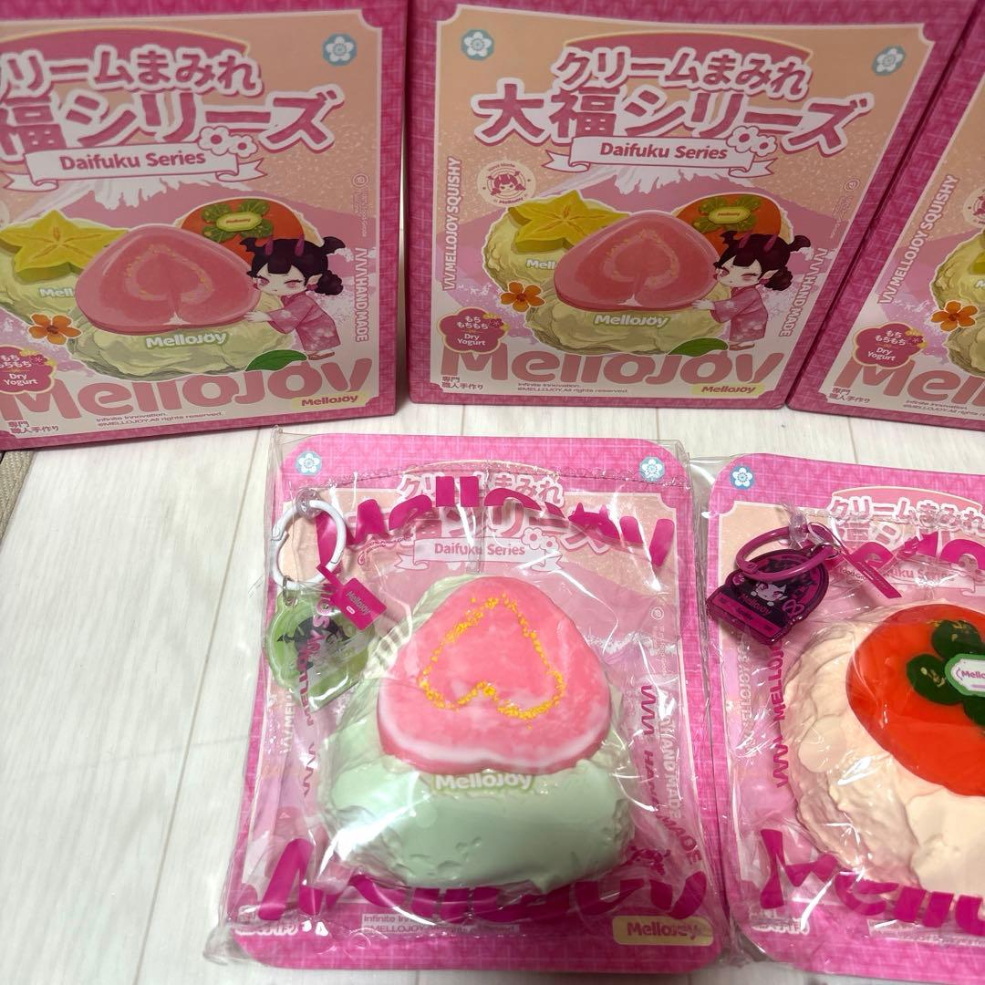 mellojoy スクイーズ　大福5点セット メロジョイ