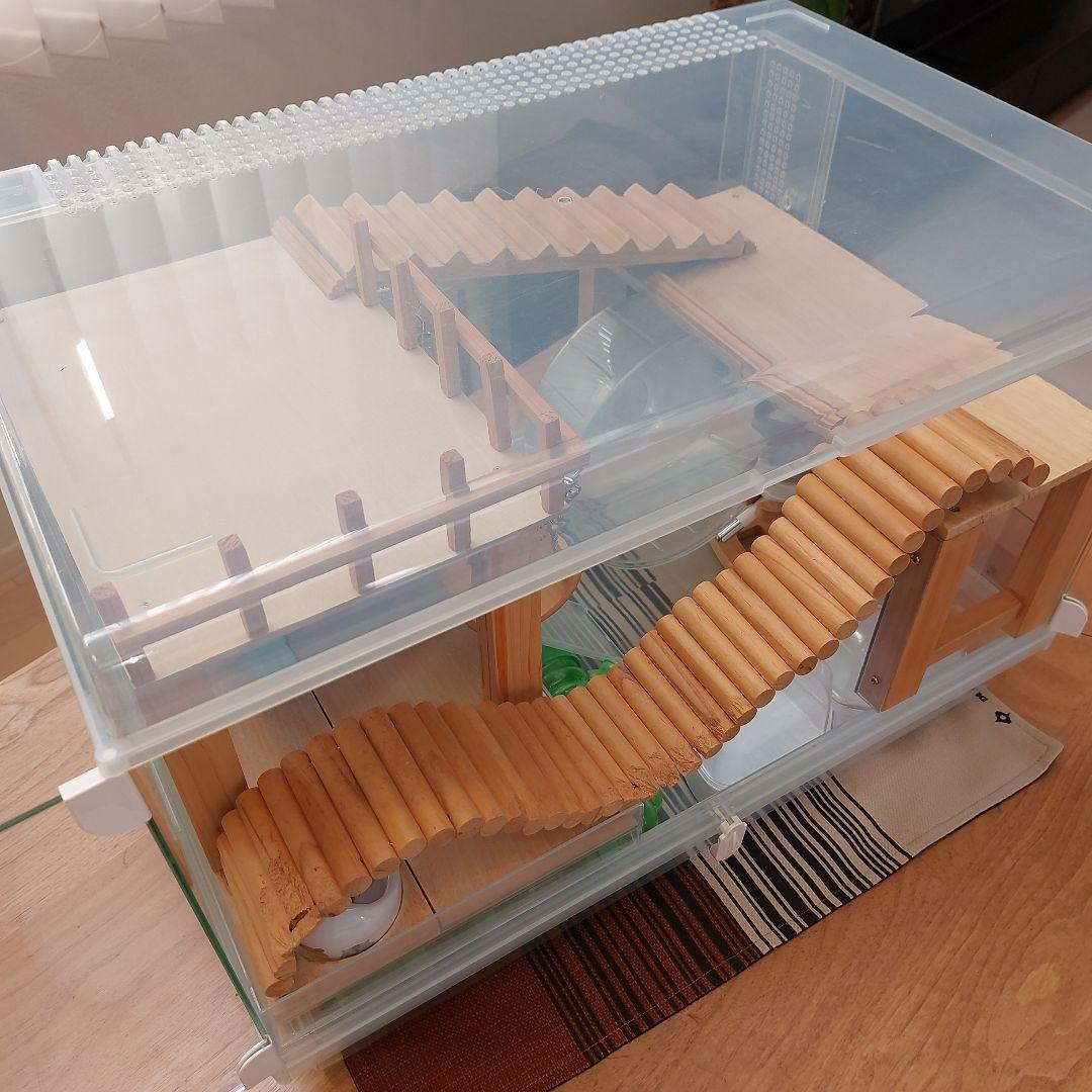 GEX GlassHarmony600Highグラスハーモニー　ハムスターゲージ