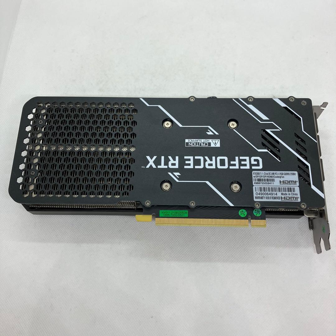グラフィックボード・グラボ・ビデオカード GALAKURO GAMING GG-RTX3060 Ti E8GB 140
