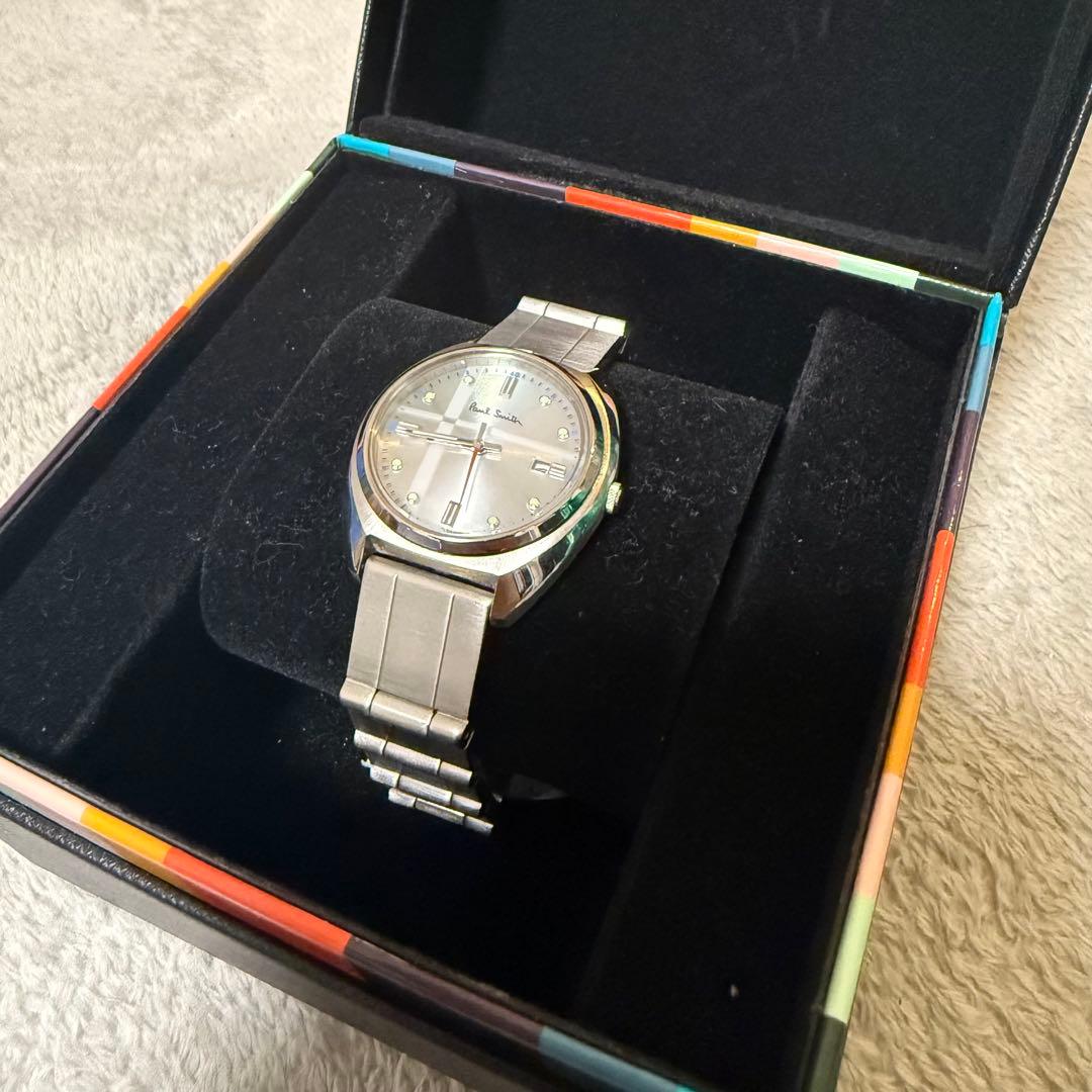 Paul Smith ポールスミス 腕時計 クローズドアイズ シルバー