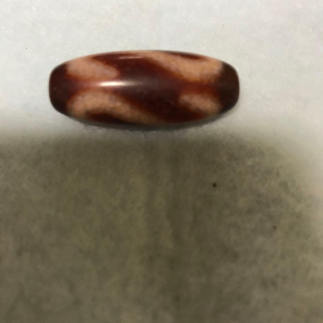 T*E様 超激レア珍品‼︎ 朱砂老礦石　金銭鈎天珠　三カ所　マニア向け