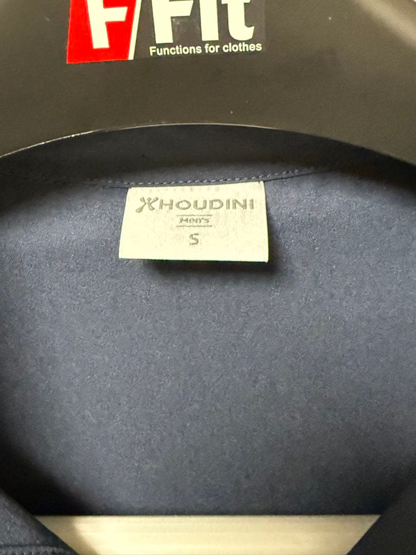 HOUDINI ネイビー コスモシャツ S