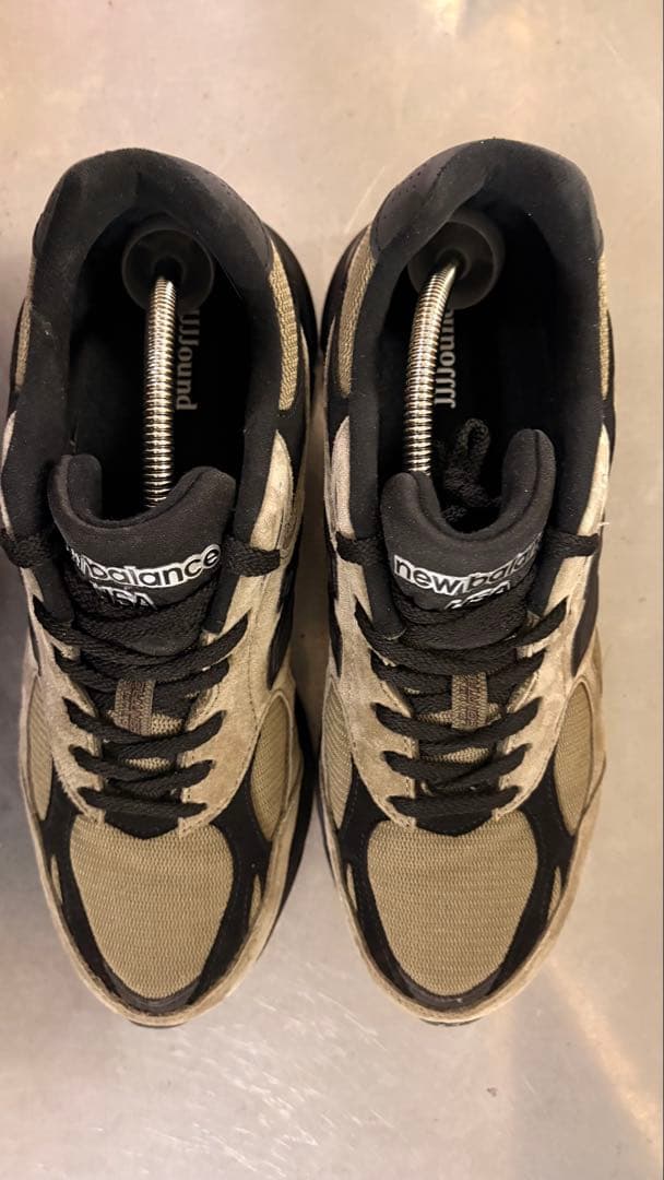 靴 new balancex jjjjound 990 JJ3