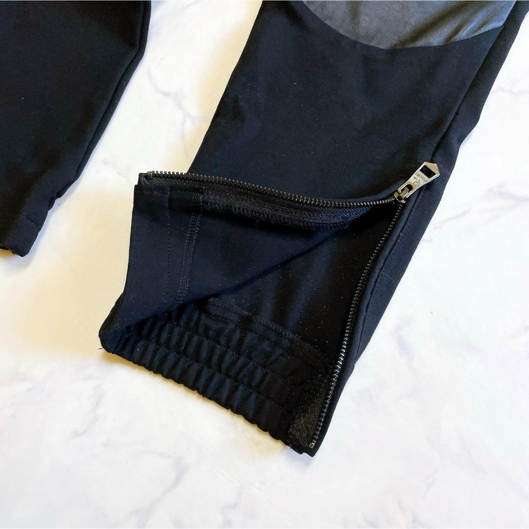 美品希少XL✨ウノピゥウノウグァーレトレ リラックス ジョガーパンツ 羊革 黒