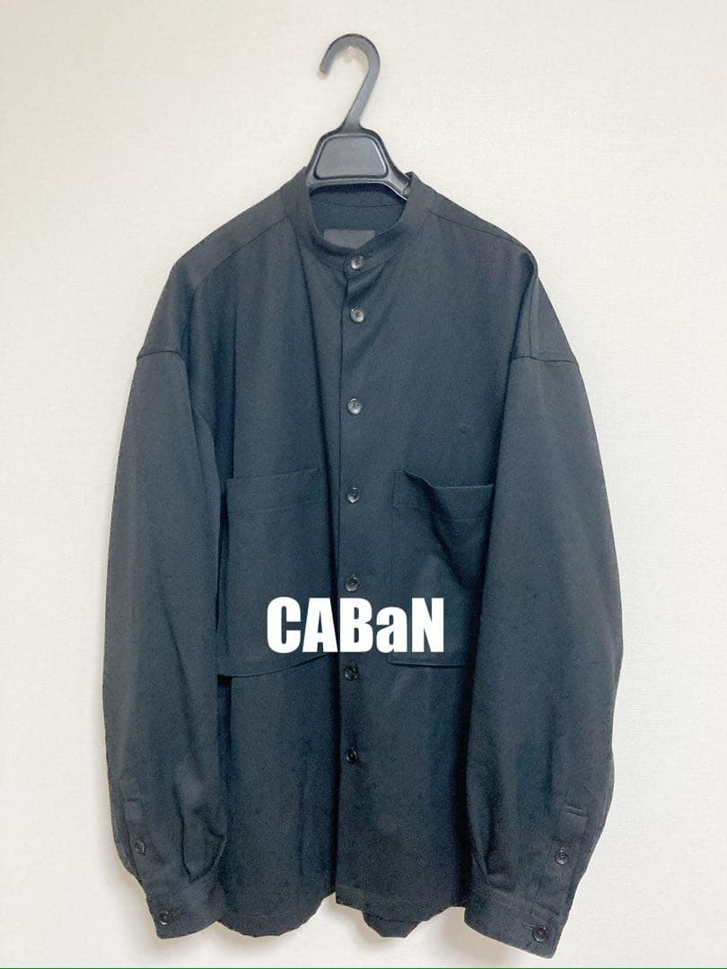 tkzw様CABaNキャバンバンドカラーシャツブルゾントゥモローランド