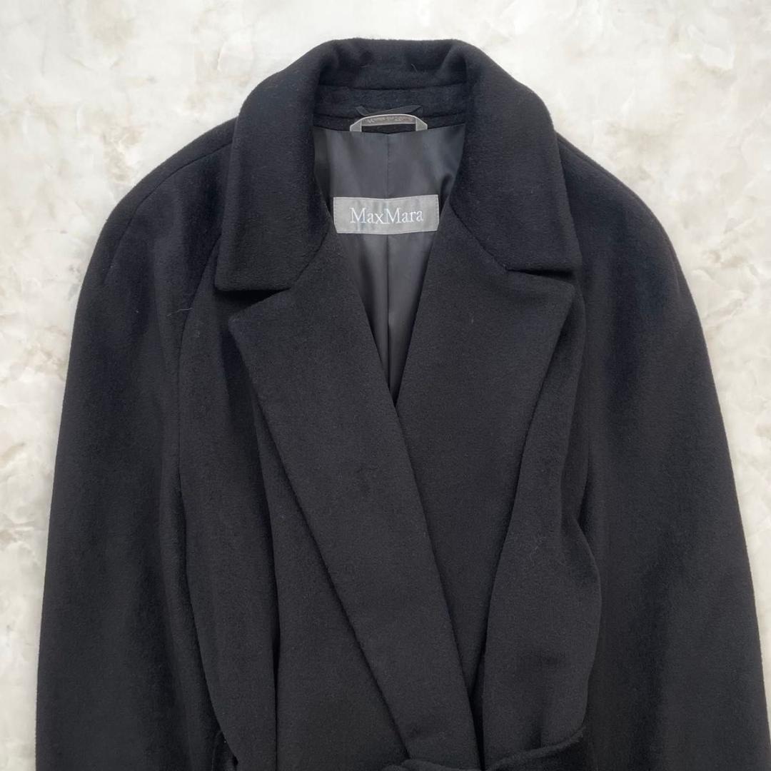 MAX MARA ガウンコート　マニュエラ　ベルテッドコート　42 XL