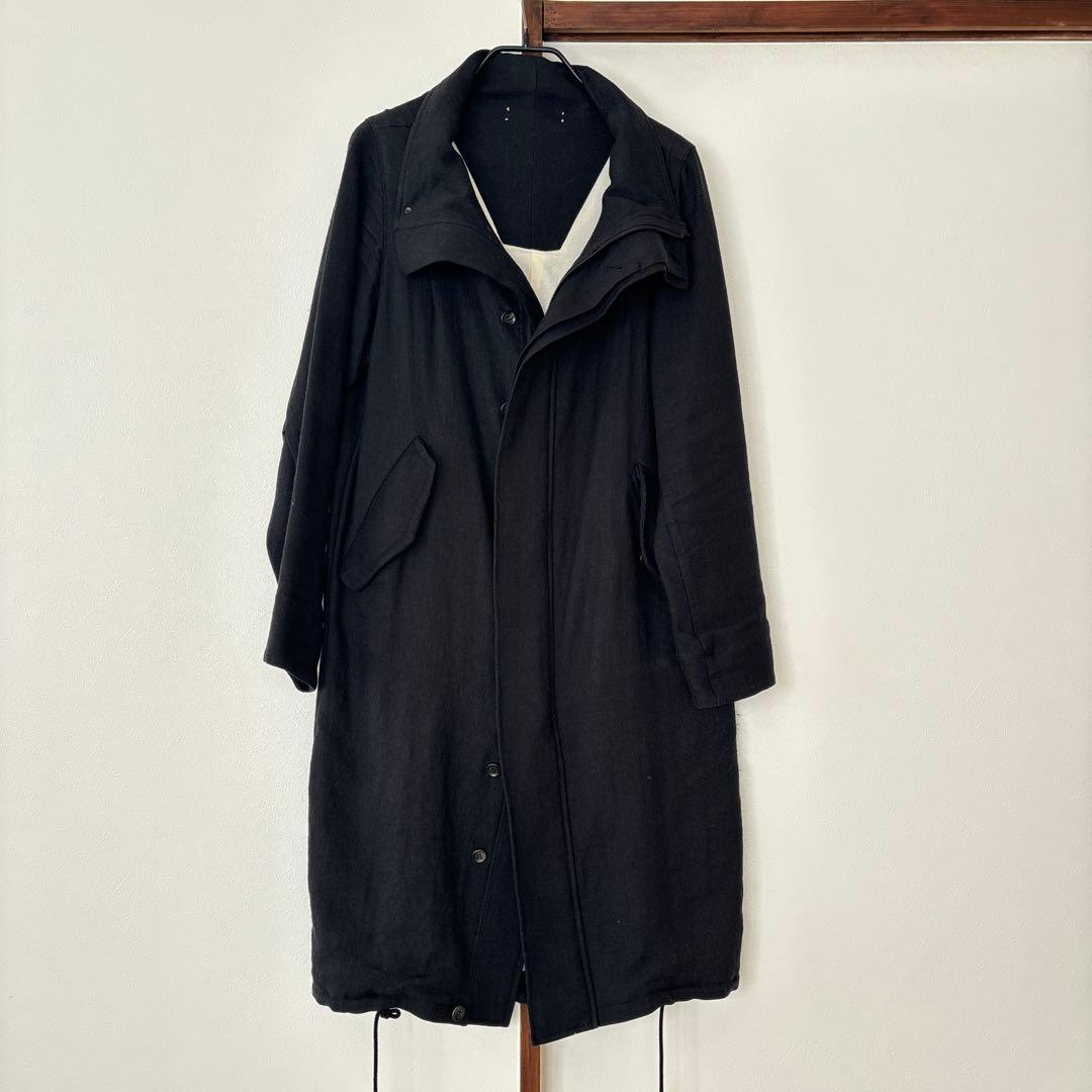 suzuki takayuki ウールリネンコート