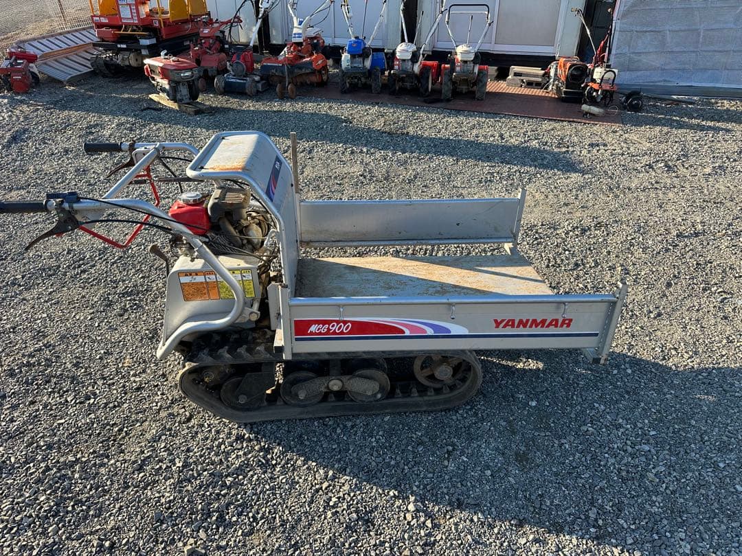 運搬車 ヤンマー MCG900クローラー運搬車　 手動ダンプ 直接引取のみ