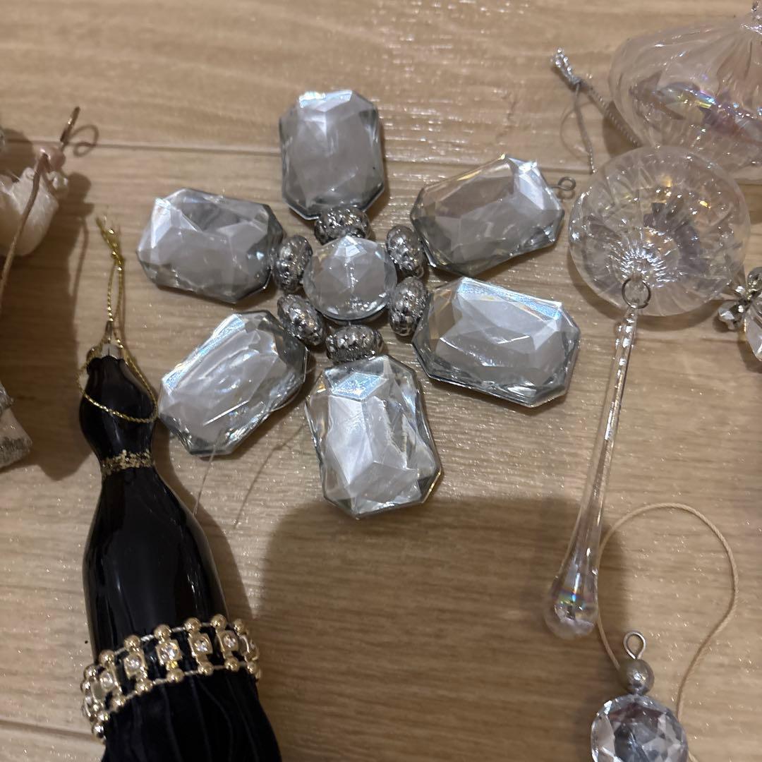 最終値下げクリスマス　オーナメントセット24点　サンタクロース