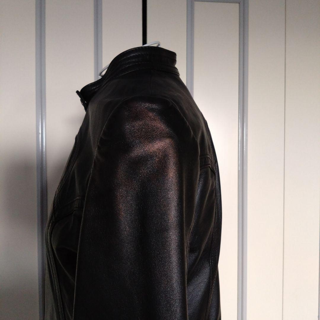 VIVIENNE TAM レザージャケット　本革　レザー　ドラゴン　ファー　S