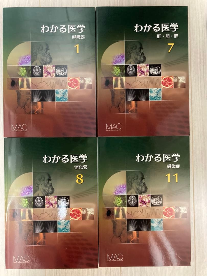 わかる医学 1, 7, 8, 11 セット