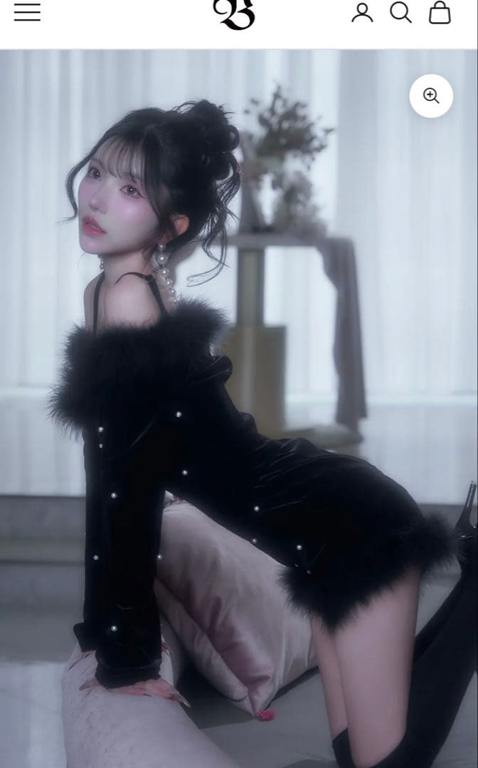 BELEARMIMIベリアミミ　デザインパールコンビネゾン