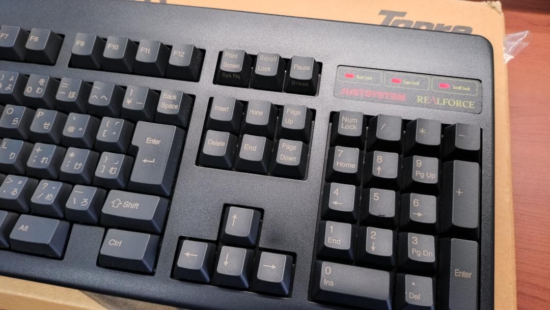 RealForce 106-JS 初代 赤LED ジャストシステムモデル