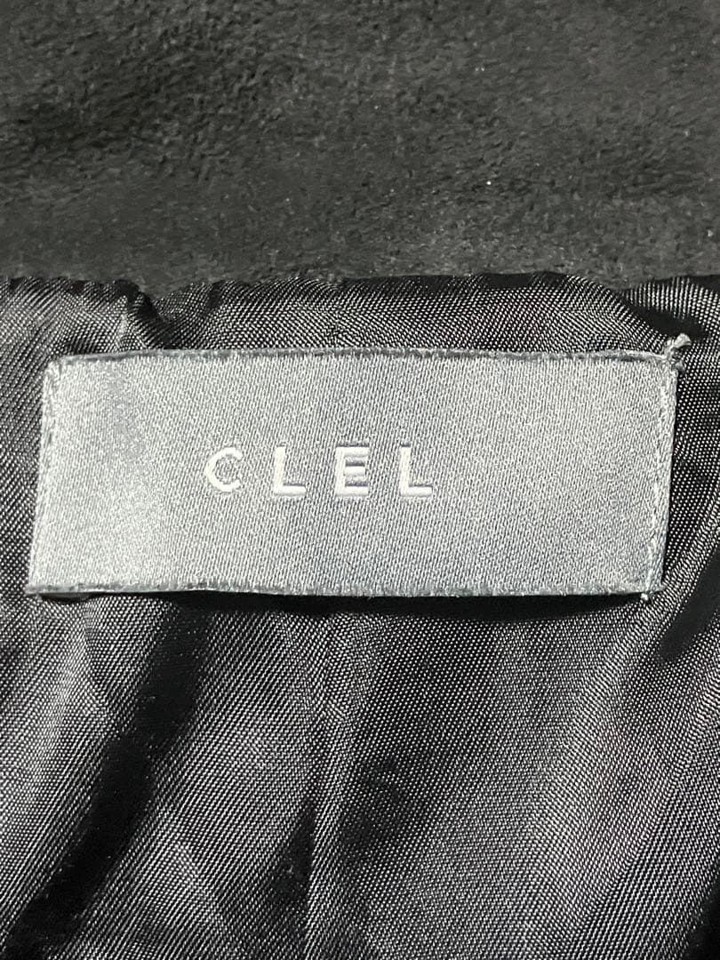 CLEL ダブルテックフェード トレンチコート ブラック Lのみ