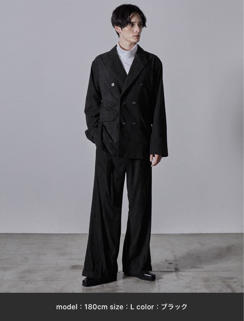 CLEL ダブルテックフェード トレンチコート ブラック Lのみ