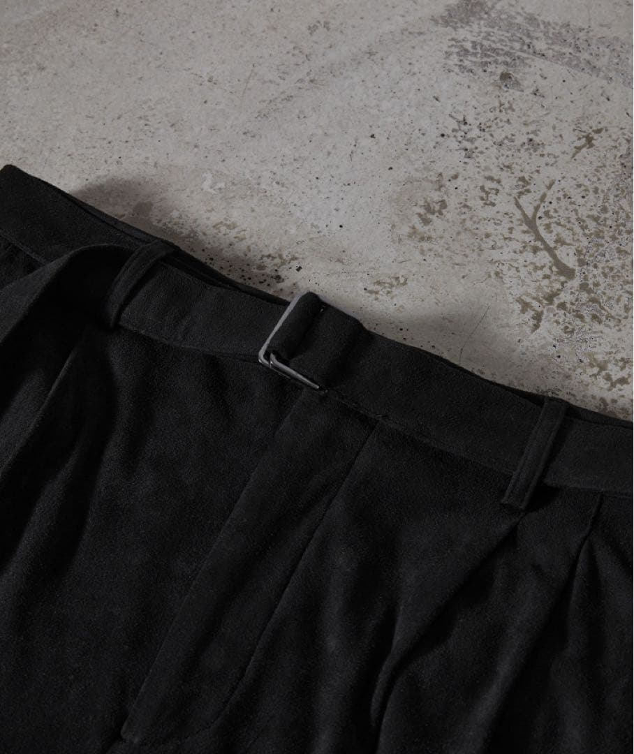 CLEL ダブルテックフェード トレンチコート ブラック Lのみ