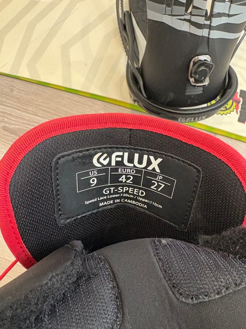 FLUX スノーボードブーツ バインディングセット