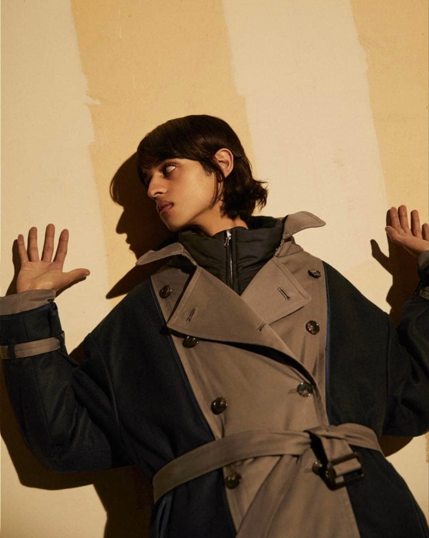 ジャケット・アウター yoke reversible trench coat