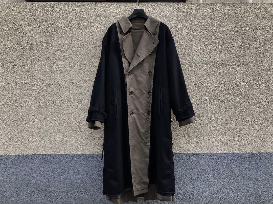 ジャケット・アウター yoke reversible trench coat