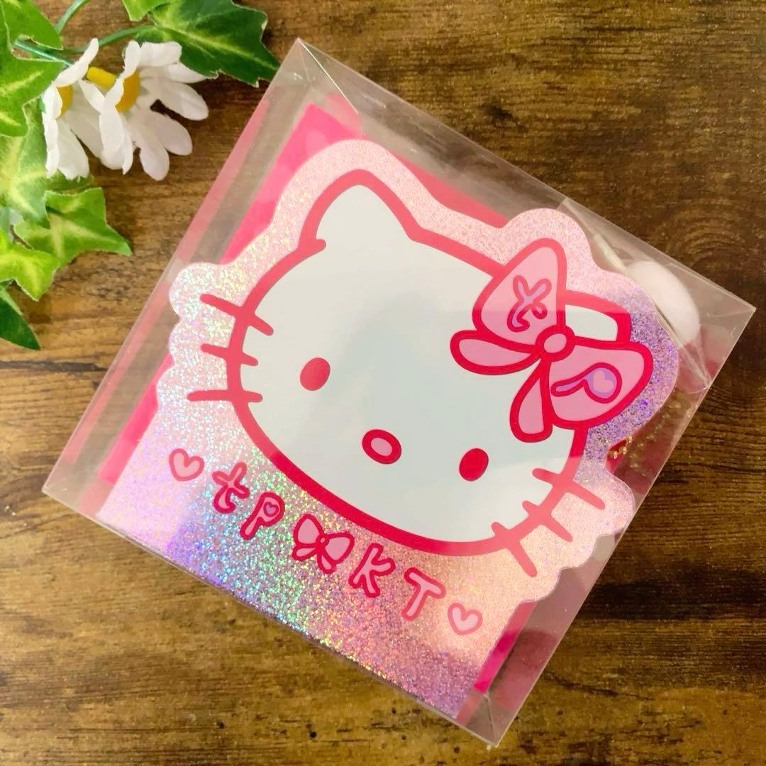 【新品】激レア　2005 tinkpink コラボ　キティ　マスコット付き　メモ