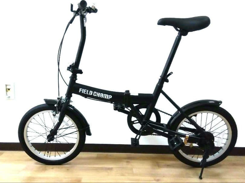 FIELD CHAMP 折りたたみ自転車 １６インチ　ブラック