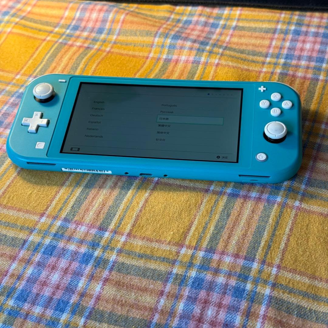 Nintendo Switch Lite ターコイズ 本体 良好状態 動作確認済