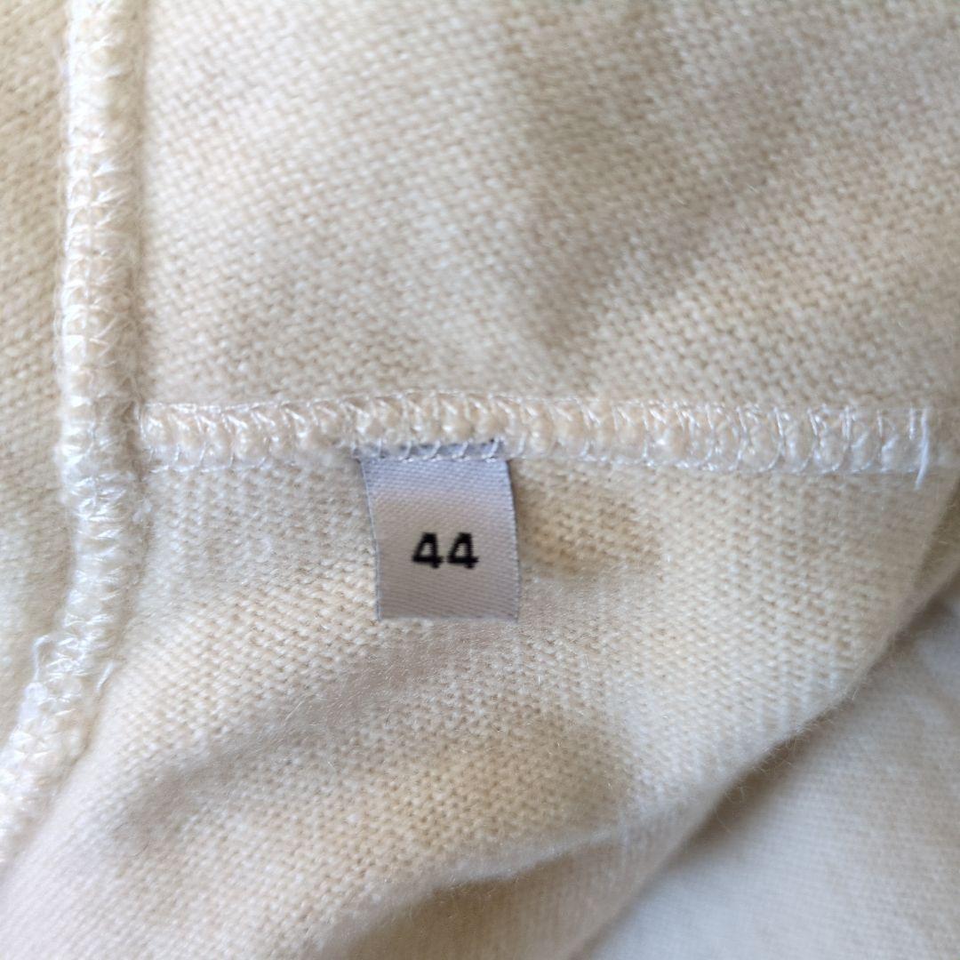 Dolce&Gabbana ニットパーカー 短丈 アイボリー 44 レディース