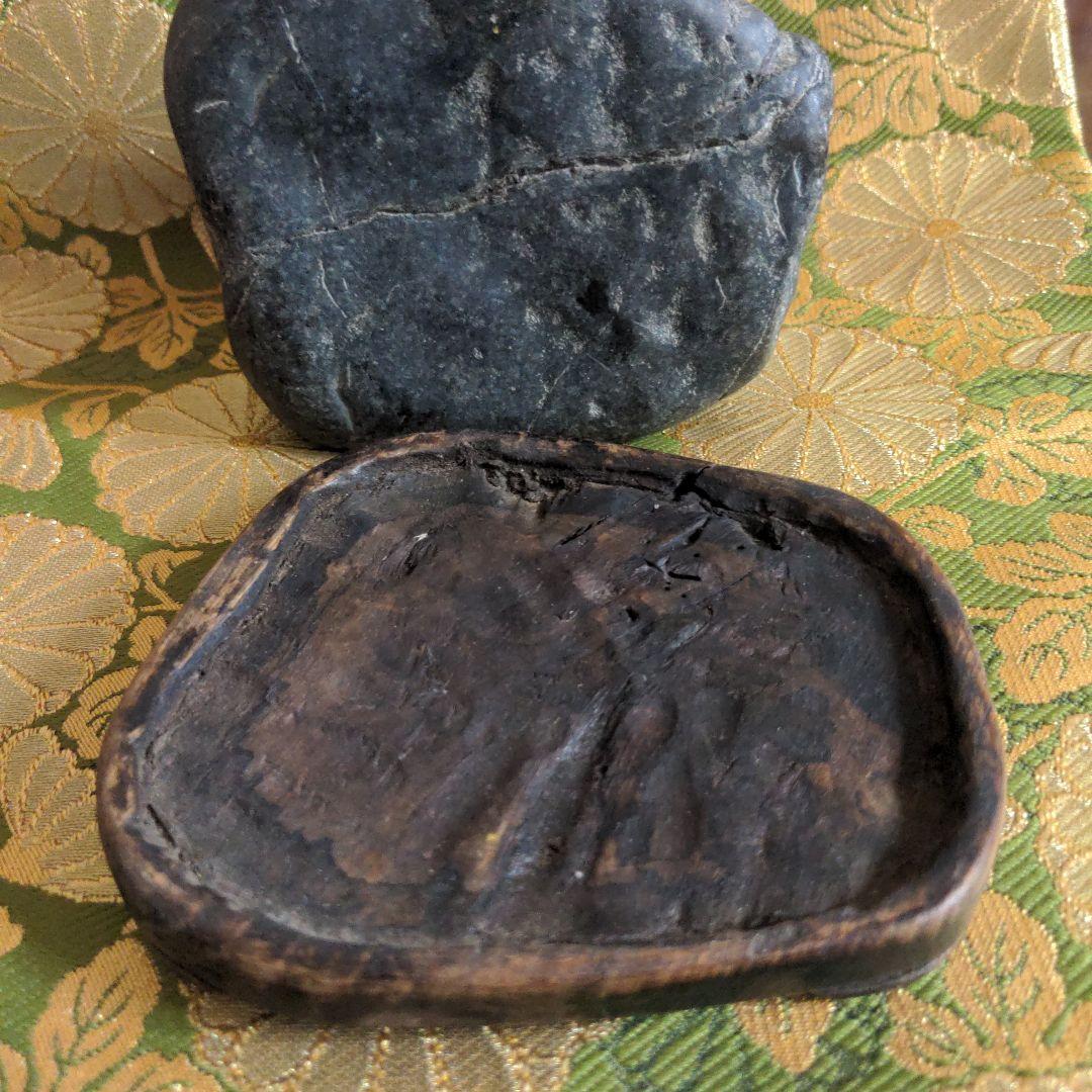 【最終価格】 水石　盆石　台座付