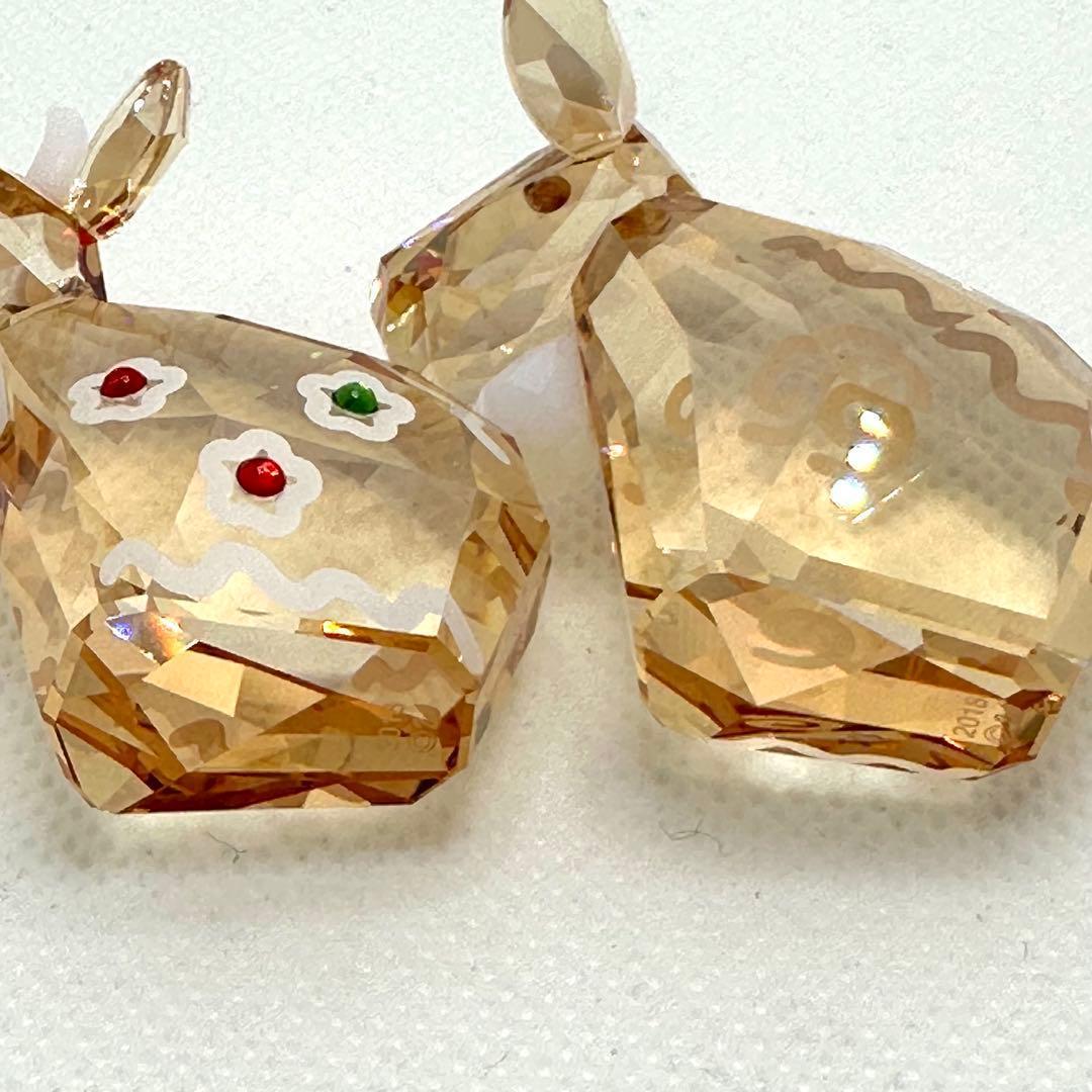 ★スワロフスキー★フィギュリン　ジンジャーブレッド モー 2018年度限定生産品