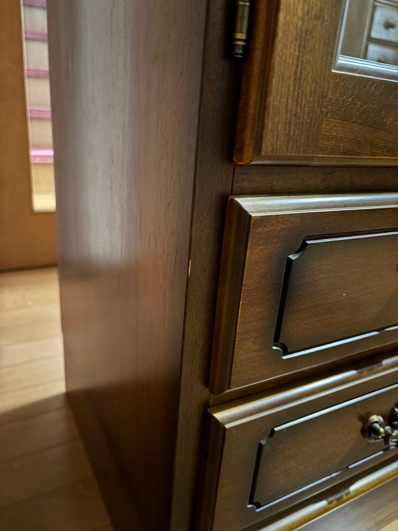 カリモク　コロニアル　ブックシェルフ　引き取り限定