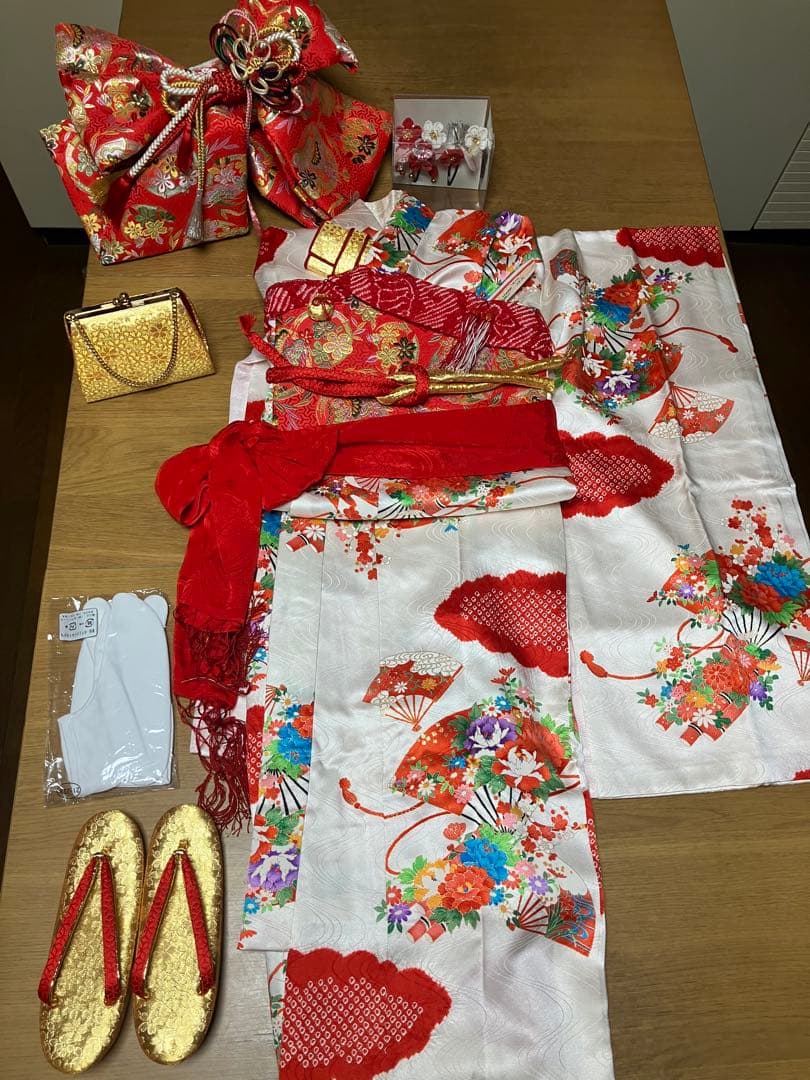 七五三　7歳女児　フルセット　美品
