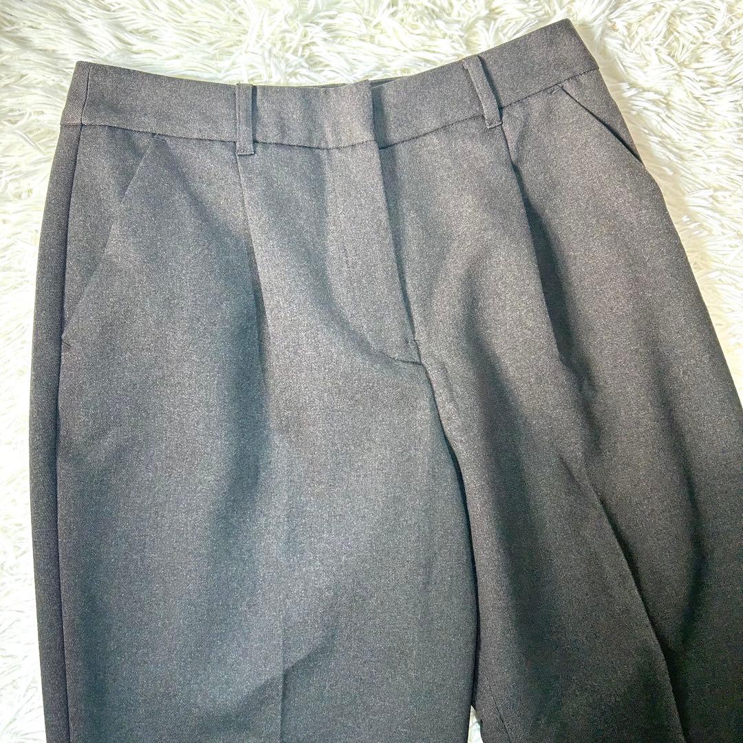 【未使用】ナチュラルビューティーベーシックパンツスーツセットアップ ブラウン S